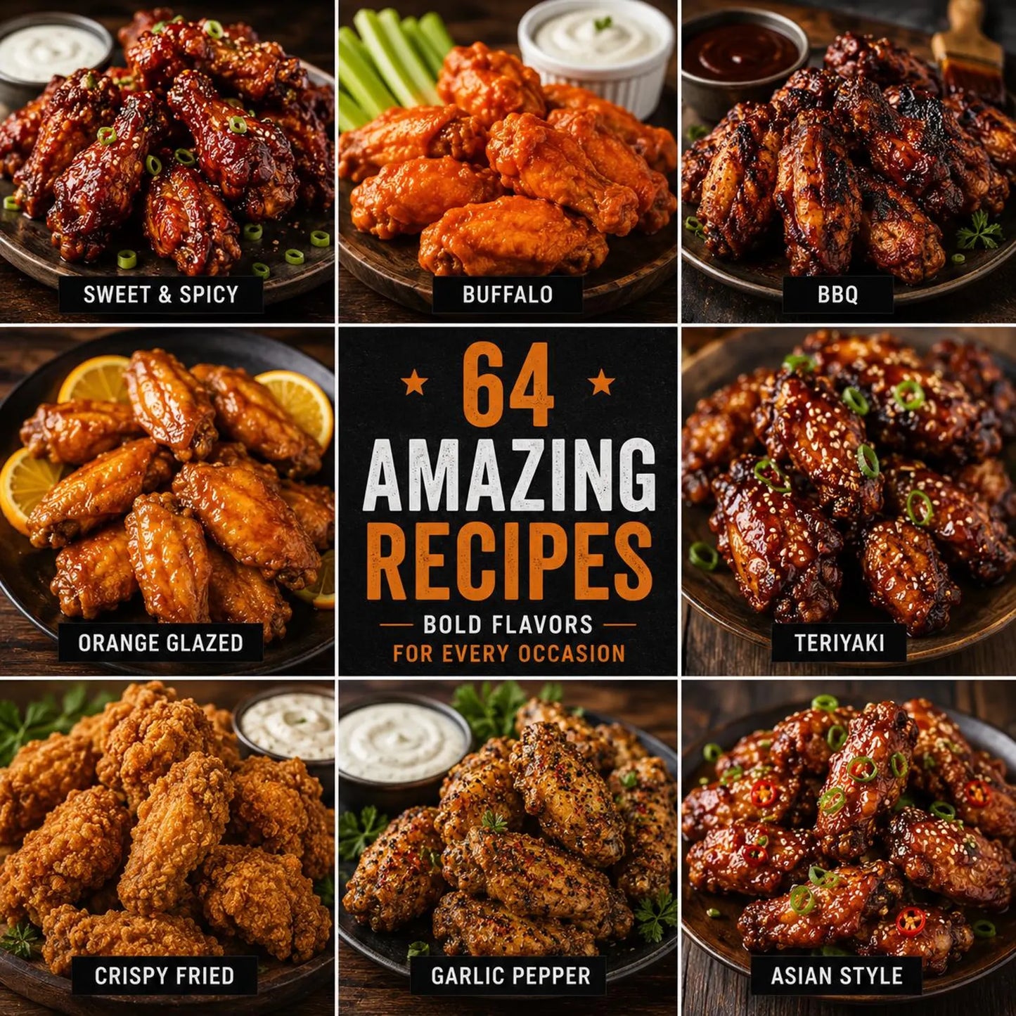Chicken Wing Cookbook | 64 Easy Wing Recipes